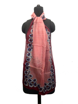 Manufacturers Exporters and Wholesale Suppliers of Silk Stole 02 New Delhi Delhi