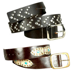 Manufacturers Exporters and Wholesale Suppliers of Leather Belts new delhi Delhi