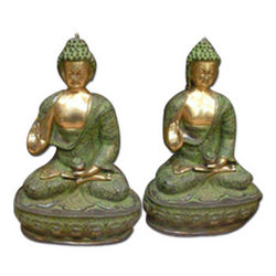 Manufacturers Exporters and Wholesale Suppliers of Brass Statue Budha DELHI Delhi