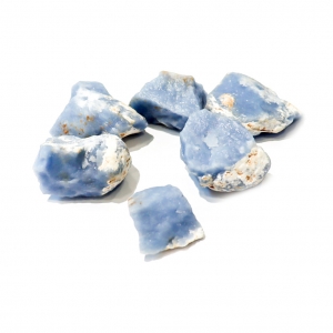 Manufacturers Exporters and Wholesale Suppliers of Angelite Rough Stones Jaipur Rajasthan