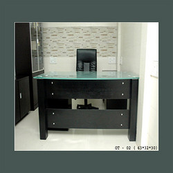 Manufacturers Exporters and Wholesale Suppliers of Office Table Black Rajkot Gujarat