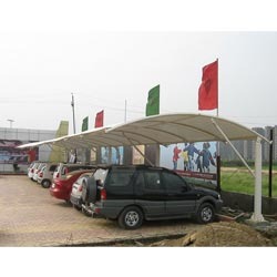 Designed Car Parking Tensile Structure