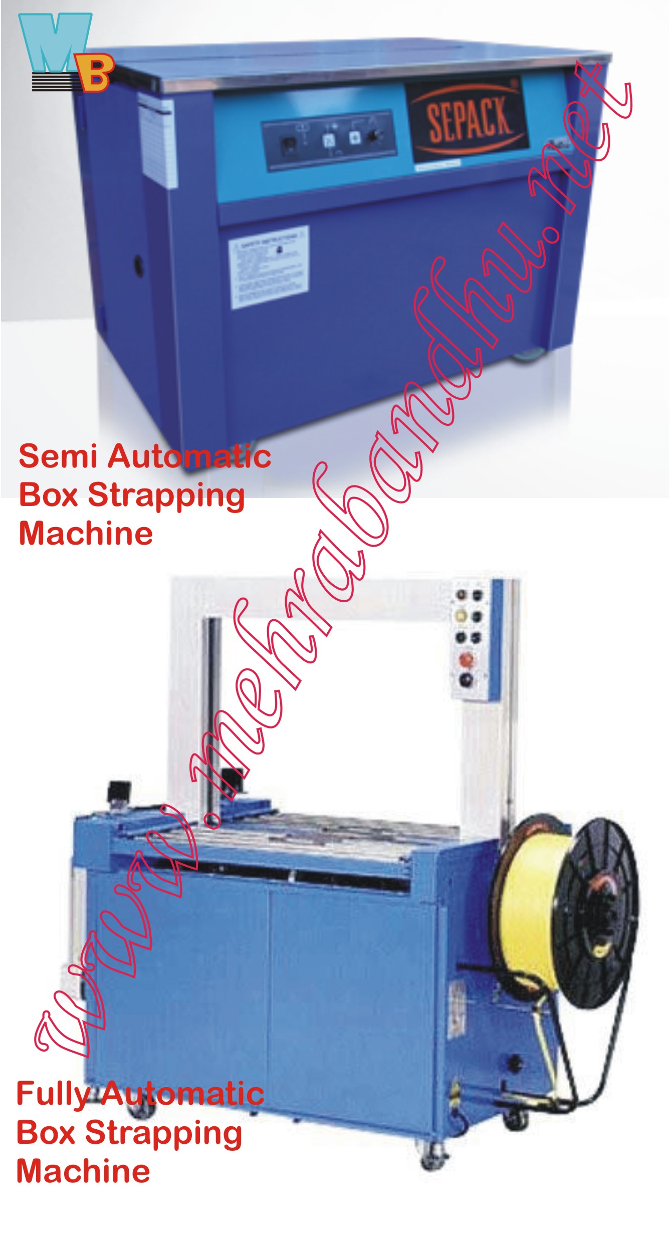 Semi Automatic Strapping machines Manufacturer Supplier Wholesale Exporter Importer Buyer Trader Retailer in Varanasi Uttar Pradesh India