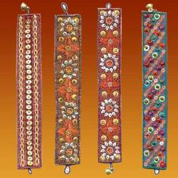 Manufacturers Exporters and Wholesale Suppliers of Embroidered Jewellery New Delhi Delhi