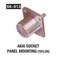 Manufacturers Exporters and Wholesale Suppliers of AKAI Socket Panel Mounting (Teflon) Jamnagar Gujarat