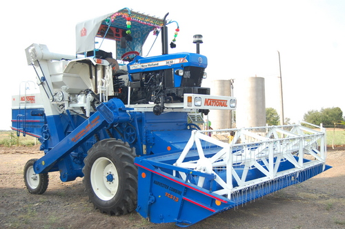 Tractor Driven Harvester Combine