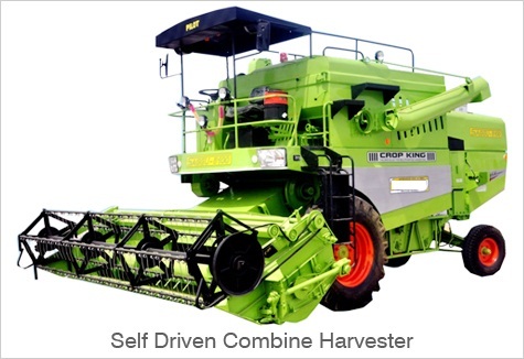 Self Propelled Combine Harvester