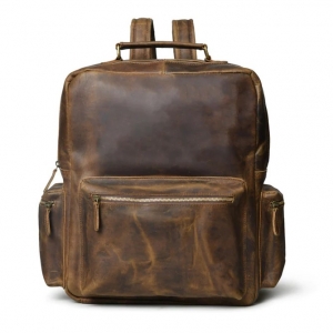 Buffalo Leather Backpack Manufacturer Supplier Wholesale Exporter Importer Buyer Trader Retailer in Ajmer, Rajasthan India