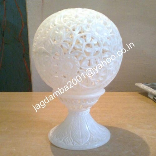 Manufacturers Exporters and Wholesale Suppliers of Decorative Carved Ball Lamp Agra Uttar Pradesh