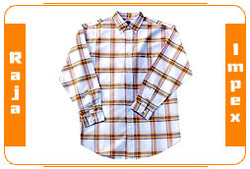 Manufacturers Exporters and Wholesale Suppliers of Men\'s Check Shirts Ludhiana Punjab