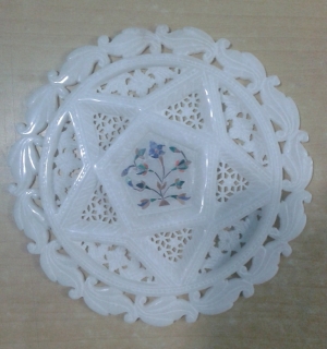 Manufacturers Exporters and Wholesale Suppliers of Stone Decorative Inlay Marble Plate Agra Uttar Pradesh