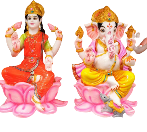 Manufacturers Exporters and Wholesale Suppliers of Clay Puja Laxmi Ganesha New Delhi Delhi