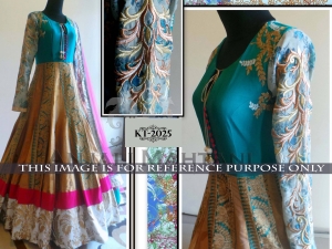 Manufacturers Exporters and Wholesale Suppliers of K.T. Gown Surat Gujarat