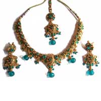 Manufacturers Exporters and Wholesale Suppliers of Kundan Pendant Set Burdwan 