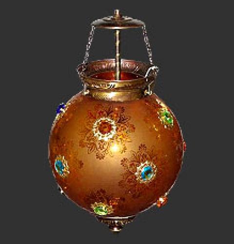 Antique Glass Lampshades Manufacturer Supplier Wholesale Exporter Importer Buyer Trader Retailer in New Delhi Delhi India