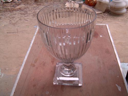 CUT GLASS CANDLE STNDS Manufacturer Supplier Wholesale Exporter Importer Buyer Trader Retailer in New Delhi Delhi India