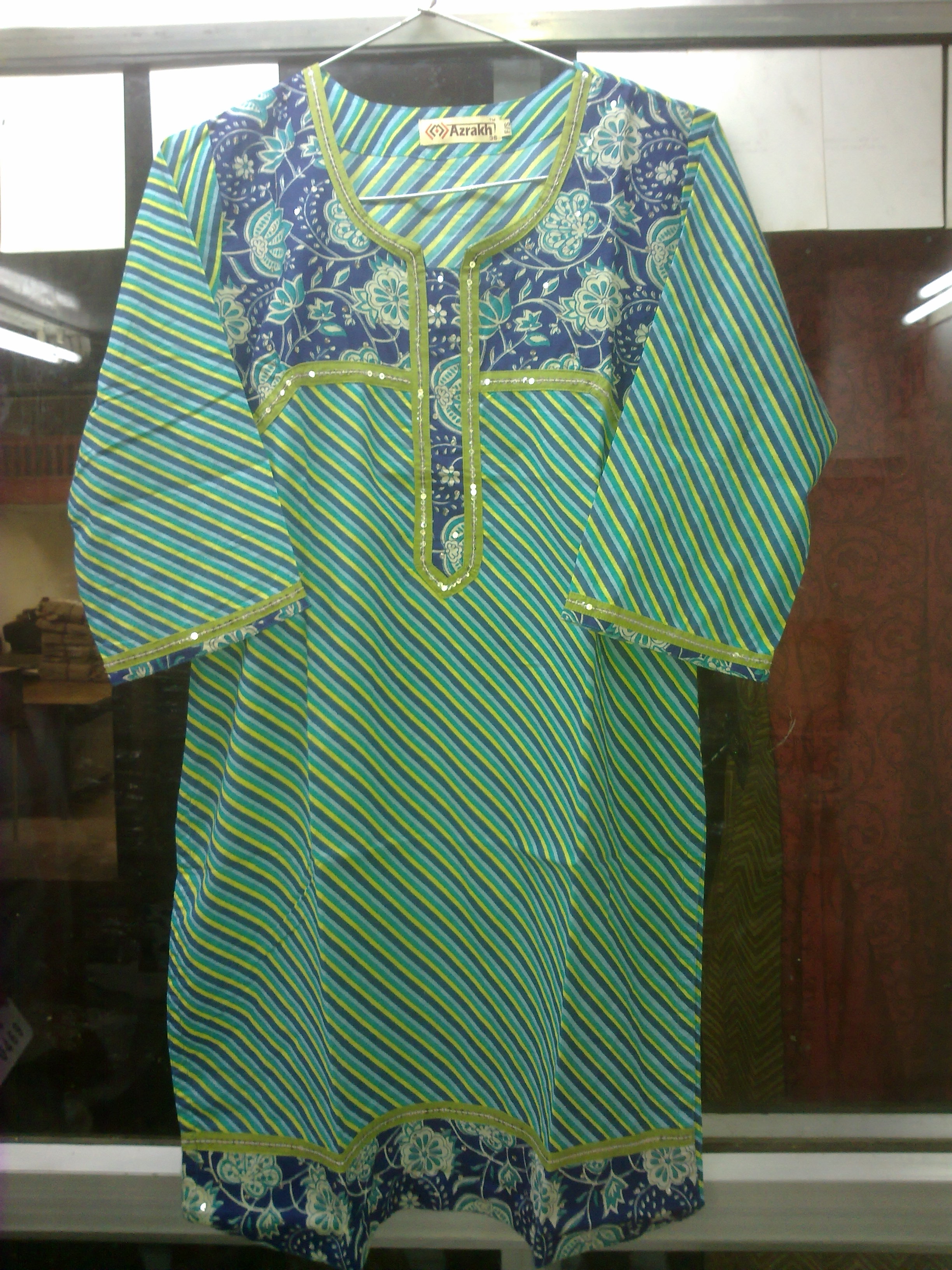 Manufacturers Exporters and Wholesale Suppliers of lehariya kurta Jaipur Rajasthan