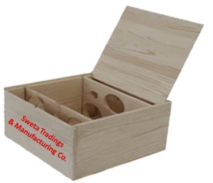 Manufacturers Exporters and Wholesale Suppliers of Six Bottle Packing Wood Box Navi Mumbai Maharashtra