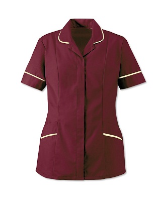 Manufacturers Exporters and Wholesale Suppliers of Nurse Tunic Pocket Piping Burgundy Nagpur Maharashtra