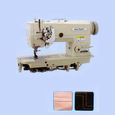 High Speed Double Needle Split Bar Lock Stitch Flat Bed Sewing Machine