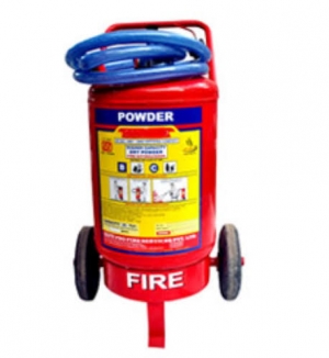 25 Kg (Trolley) Dry Chemical Powder Fire Extinguisher Rate 5250/- Manufacturer Supplier Wholesale Exporter Importer Buyer Trader Retailer in Agra Uttar Pradesh India