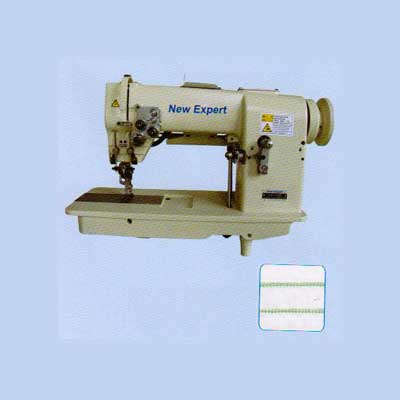 Manufacturers Exporters and Wholesale Suppliers of Double Needle Lock Stich flatbed Sewing Machine for ficot stitching Gurgaon Haryana