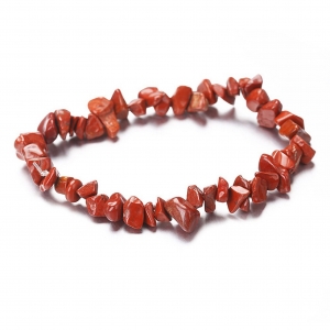 Red Jasper Chips Bracelet Manufacturer Supplier Wholesale Exporter Importer Buyer Trader Retailer in Jaipur Rajasthan India