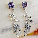 Manufacturers Exporters and Wholesale Suppliers of Sterling Silver Earrings Faridabad Haryana