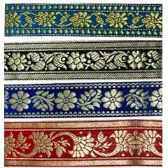 Manufacturers Exporters and Wholesale Suppliers of Jacquard Laces Surat Gujarat