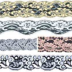 Manufacturers Exporters and Wholesale Suppliers of Lycra Laces Surat Gujarat