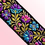 Manufacturers Exporters and Wholesale Suppliers of Non Metallic Jacquard Ribbon Surat Gujarat