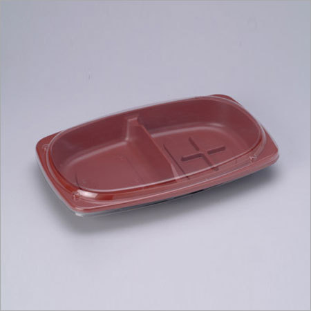 Manufacturers Exporters and Wholesale Suppliers of Microwaveable PS 3 Compartment Meal Trays New Delhi Delhi