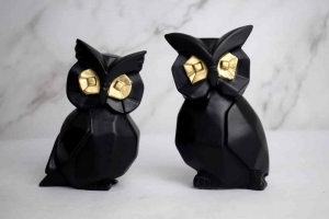 SONIA COLLECTIONS Abstract Design of Good Luck owl Pair Decorative showpiece, HDKT29 Manufacturer Supplier Wholesale Exporter Importer Buyer Trader Retailer in Bhopal Madhya Pradesh India