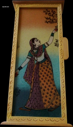 Manufacturers Exporters and Wholesale Suppliers of Wooden Gems Stone Painting Key Box Jaipur Rajasthan