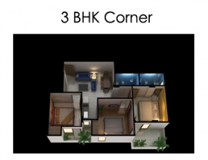 Service Provider of 3 BHK CORNER Noida Uttar Pradesh 