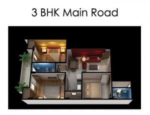 Service Provider of 3 BHK MAIN ROAD Noida Uttar Pradesh 