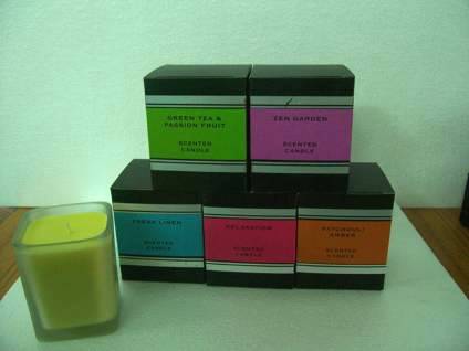 Manufacturers Exporters and Wholesale Suppliers of Square Glass Candle with Box Sangli Maharashtra