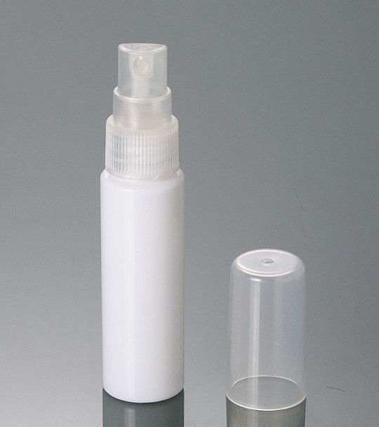 30ml White Pet Bottle With Mist Sprayer, Sample Packaging
