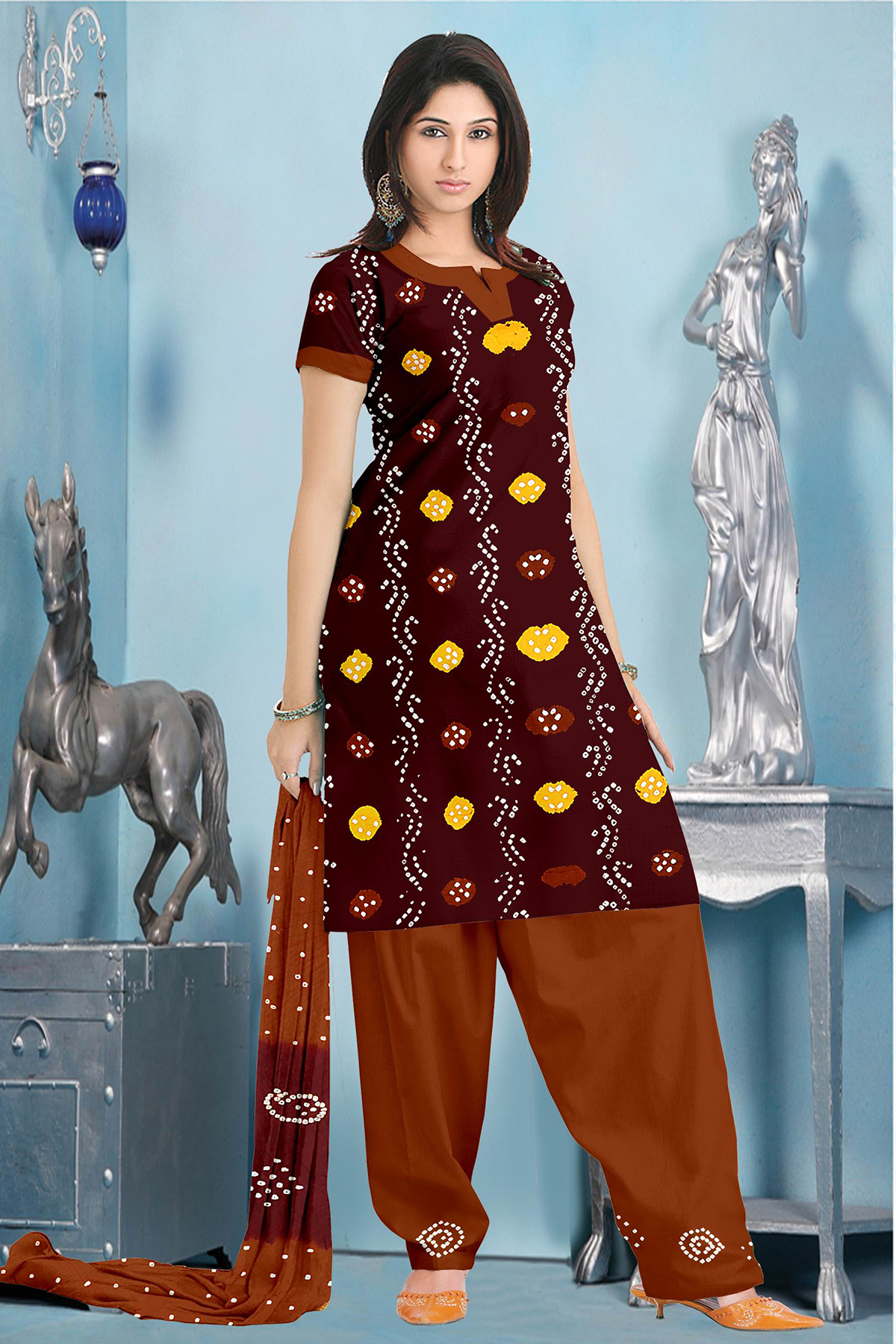 Cotton Satin Dress Manufacturer Supplier Wholesale Exporter Importer Buyer Trader Retailer in jamnagar Gujarat India