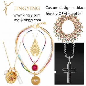 Manufacturers Exporters and Wholesale Suppliers of Custom necklace 18k gold 925 sterling OEM manufacturers suppliers GuangZhou 