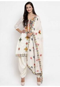 Frock Style Punjabi Suit