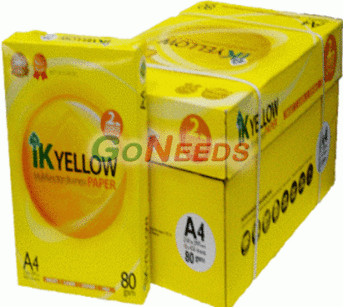 Manufacturers Exporters and Wholesale Suppliers of IK Yellow A4 Copy Paper Kota Kinabalu sabah