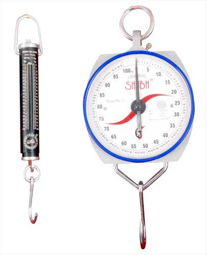 Manufacturers Exporters and Wholesale Suppliers of Spring Balances Bhopal Madhya Pradesh Spring Balances