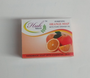 Manufacturers Exporters and Wholesale Suppliers of HUK SOAP WITH ORANGE OIL & VITAMIN-E New Delhi Delhi