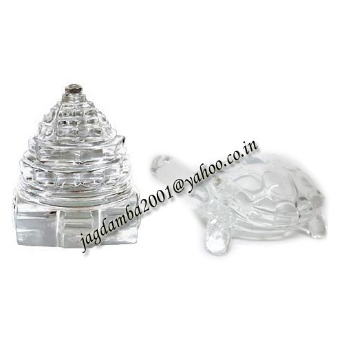 Manufacturers Exporters and Wholesale Suppliers of Natural Crystal Quartz Shree Yantra on Tortoise Agra Uttar Pradesh