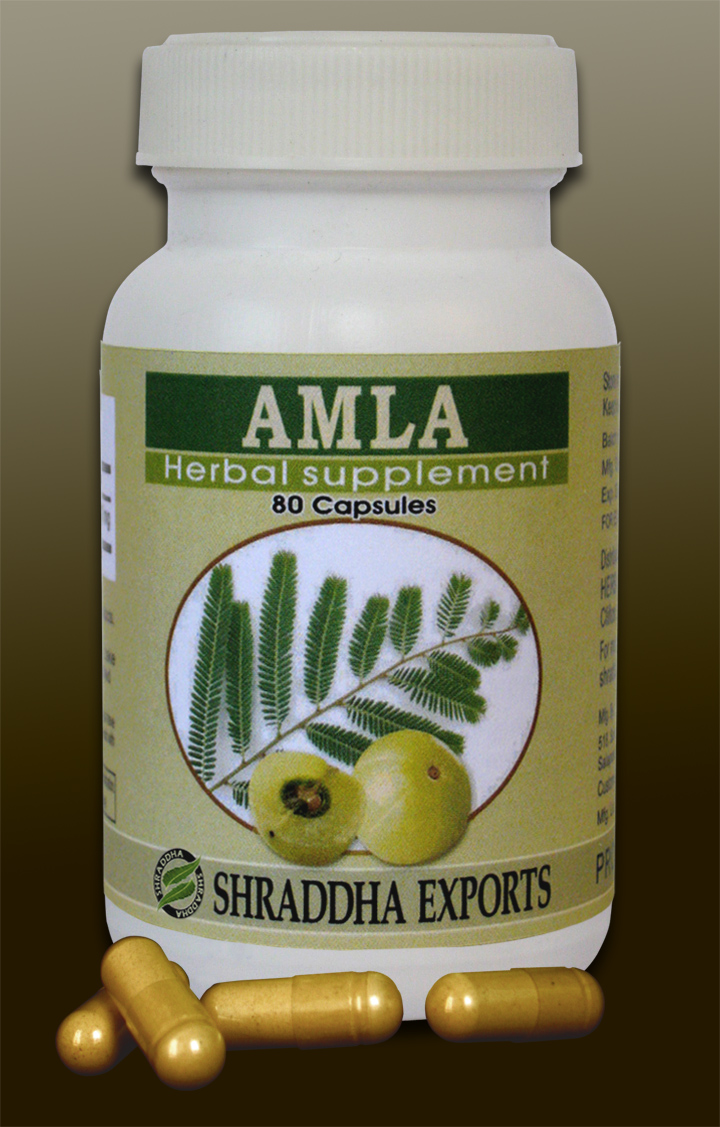 AMLA Capsules Manufacturer Supplier Wholesale Exporter Importer Buyer Trader Retailer in Ahmedabad Gujarat India