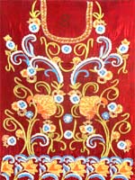 Manufacturers Exporters and Wholesale Suppliers of Embroidered Ladies Salwar Suits Ludhiana Punjab