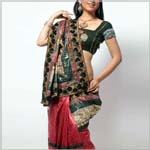 Indian Fancy sarees(02) Manufacturer Supplier Wholesale Exporter Importer Buyer Trader Retailer in Surat Gujarat India