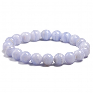 Blue Lace Agate Bracelet, Gemstone Beads Bracelet Manufacturer Supplier Wholesale Exporter Importer Buyer Trader Retailer in Jaipur Rajasthan India