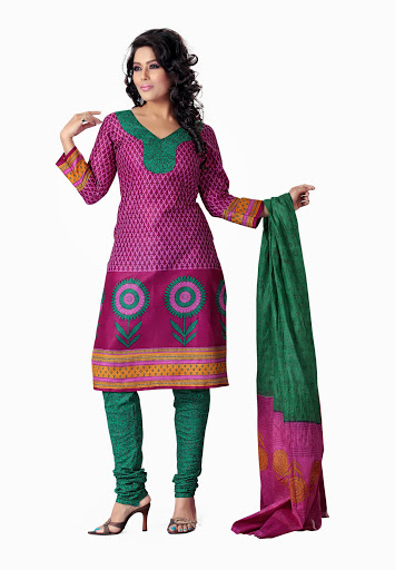 Manufacturers Exporters and Wholesale Suppliers of Pink Salwar Suit SURAT Gujarat